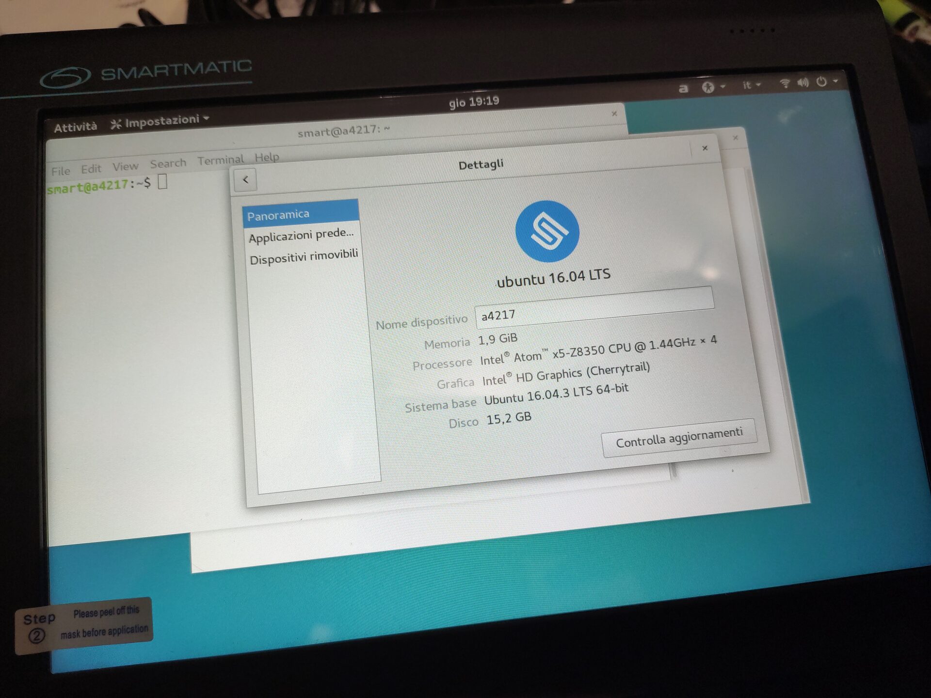 The original software is Ubuntu 16.04 LTS